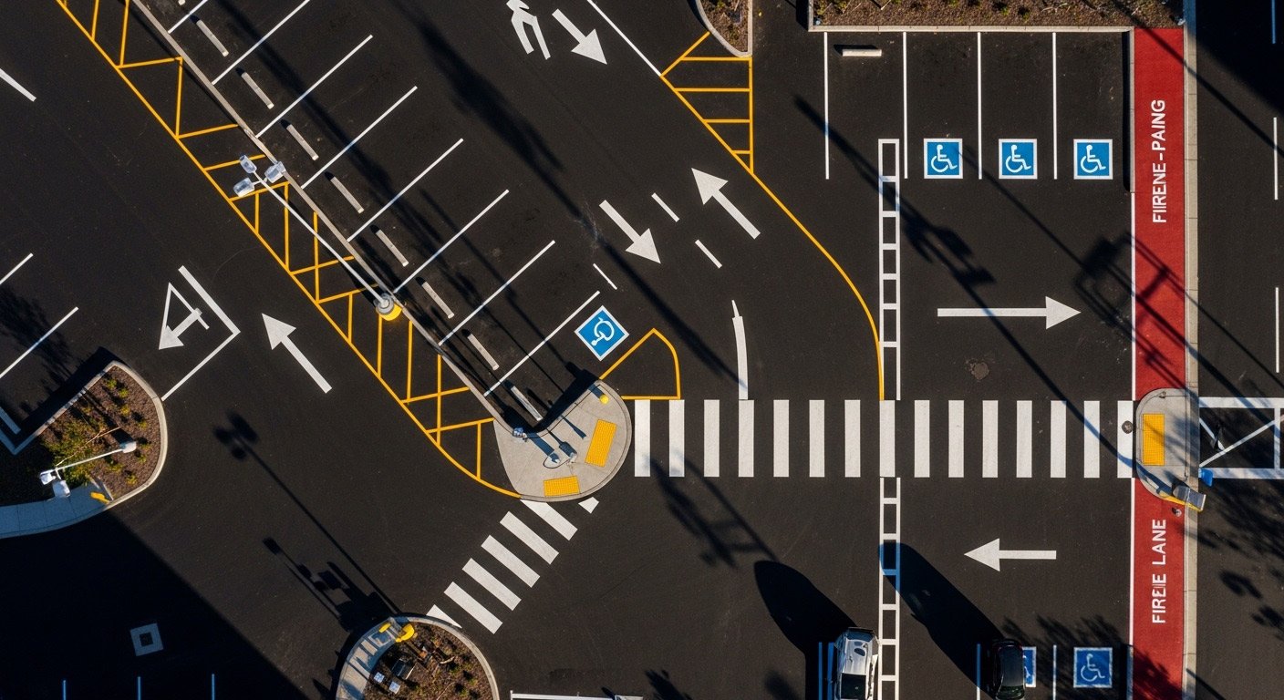 Yol, Park ve Zemin Çizgileri