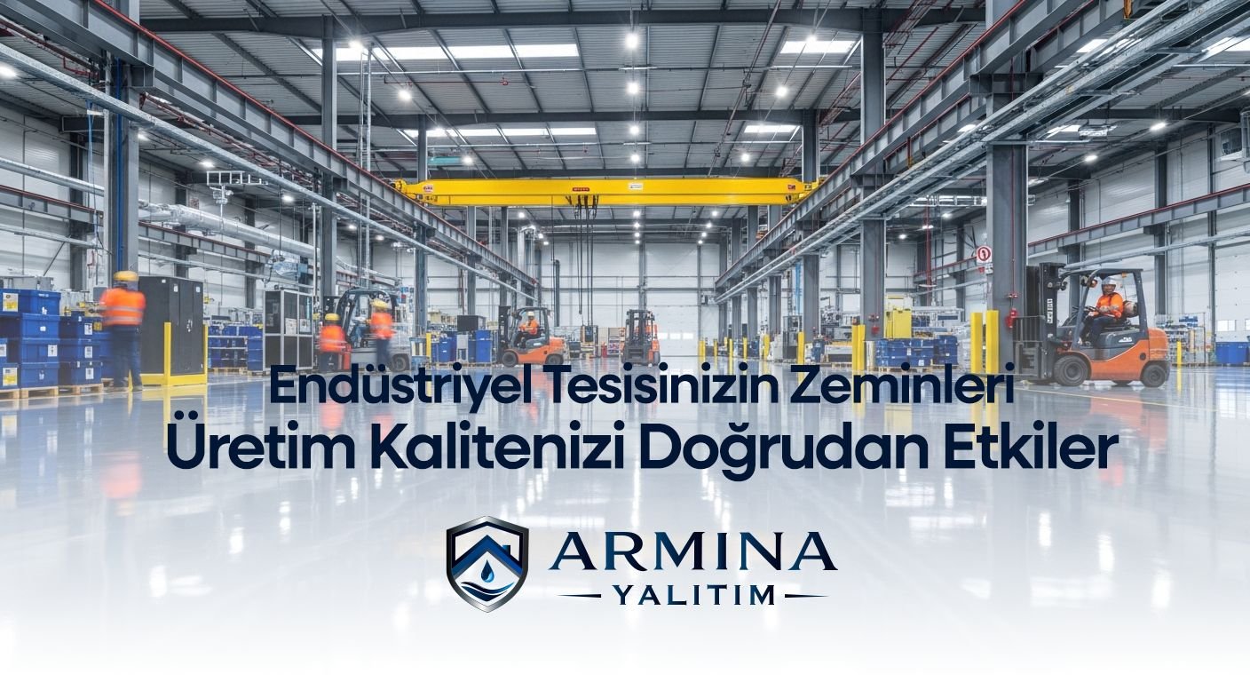Endüstriyel Tesisinizin Zeminleri, Üretim Kalitenizi Doğrudan Etkiler